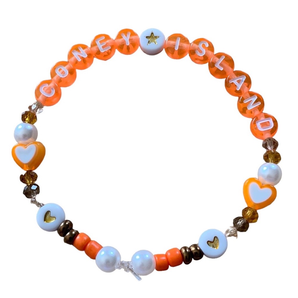Taylor Swift Handmade Friendship Beaded Bracelet
“Coney Island”